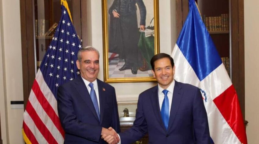 Abinader y Marco Rubio abordan crisis haitiana
