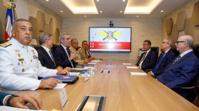 Abinader y expresidentes