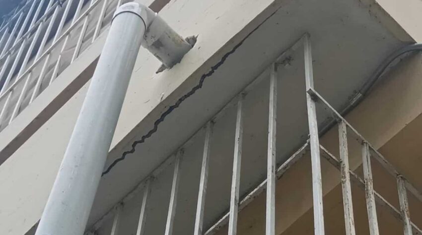 Emergencia en escuela Rafaela Jiminián de Cruz
