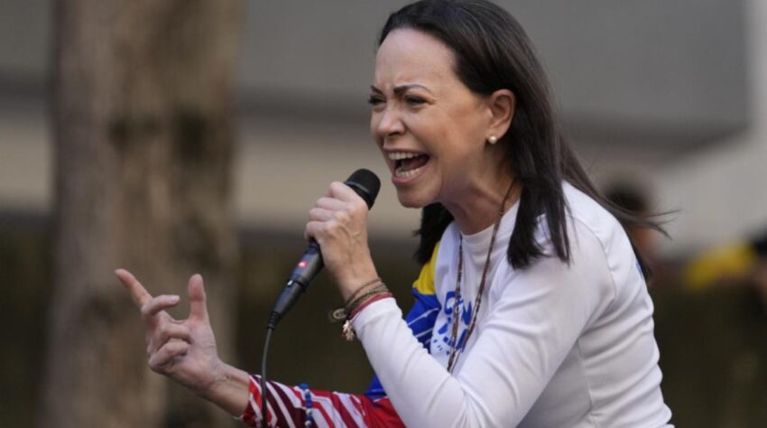 María Corina Machado afirma que más del 85% de los venezolanos no participó en las elecciones