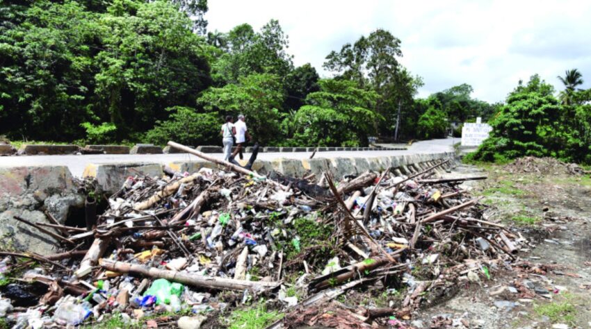 Puente La 40 en Villa Altagracia colapsó