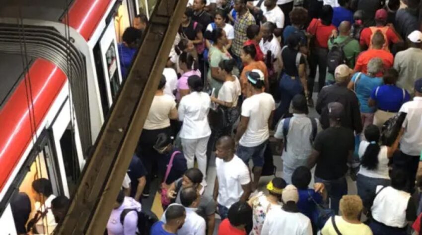 Deterioro progresivo del Metro de Santo Domingo