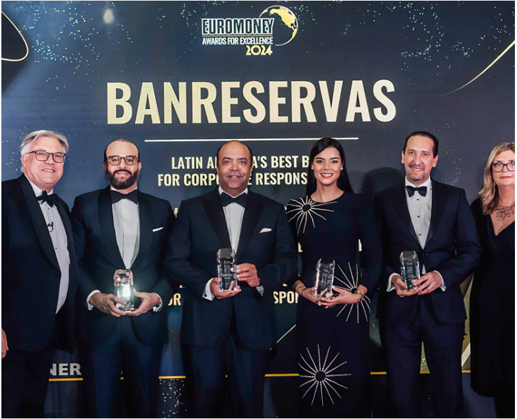 Banreservas y Samuel Pereyra consolidan su liderazgo regional con cinco premios de la revista Euromoney